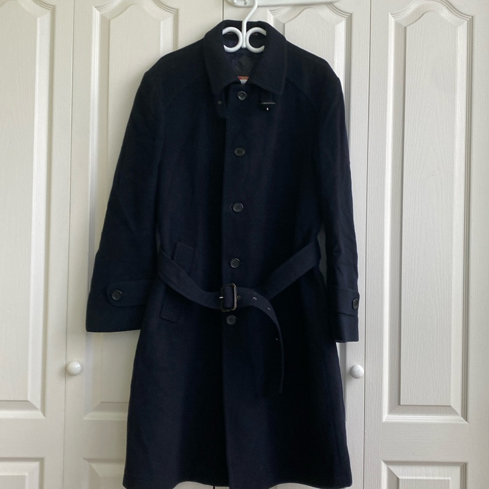 Mc Gregor Men’s Navy- Blue Wool Coat, size 50